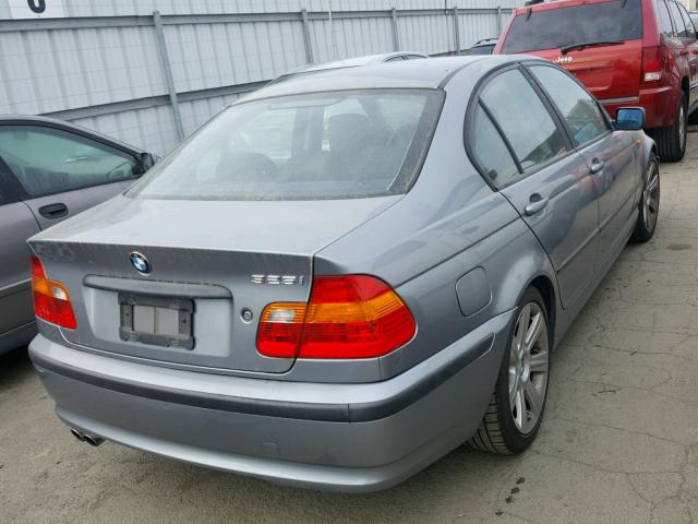 WBAAZ33463KP79064 - 2003 BMW 325 I SILVER photo 4