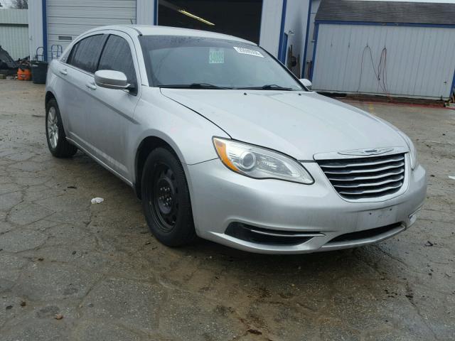 1C3CCBAB2CN226178 - 2012 CHRYSLER 200 LX GRAY photo 1