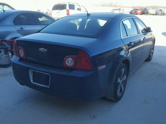 1G1ZC5E1XBF236094 - 2011 CHEVROLET MALIBU 1LT 蓝色 照片 4