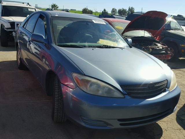 4T1BF32K83U045221 - 2003 TOYOTA CAMRY LE BLUE photo 1