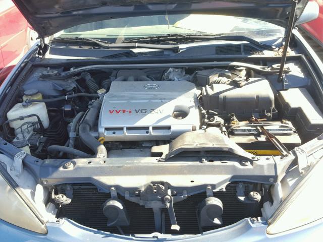 4T1BF32K83U045221 - 2003 TOYOTA CAMRY LE BLUE photo 7