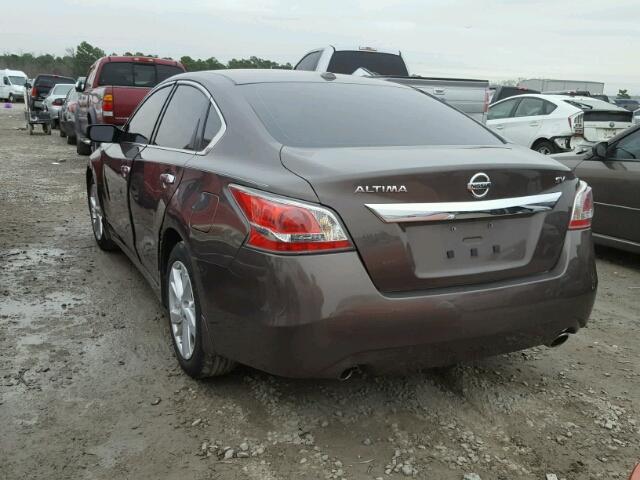 1N4AL3AP5FC293657 - 2015 NISSAN ALTIMA 2.5 BROWN photo 3