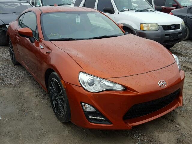 JF1ZNAA11G9704077 - 2016 TOYOTA SCION FR-S ORANGE photo 1