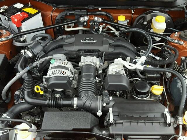 JF1ZNAA11G9704077 - 2016 TOYOTA SCION FR-S ORANGE photo 7