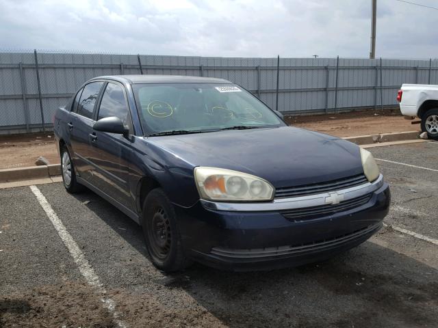 1G1ZS52F05F105070 - 2005 CHEVROLET MALIBU BLUE photo 1