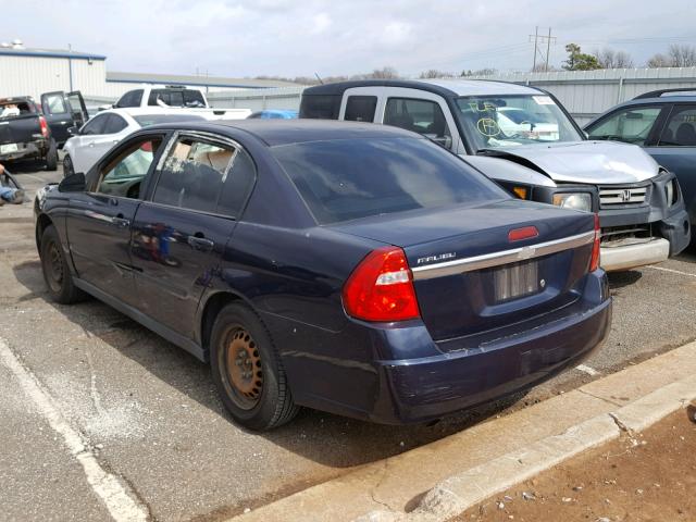 1G1ZS52F05F105070 - 2005 CHEVROLET MALIBU BLUE photo 3