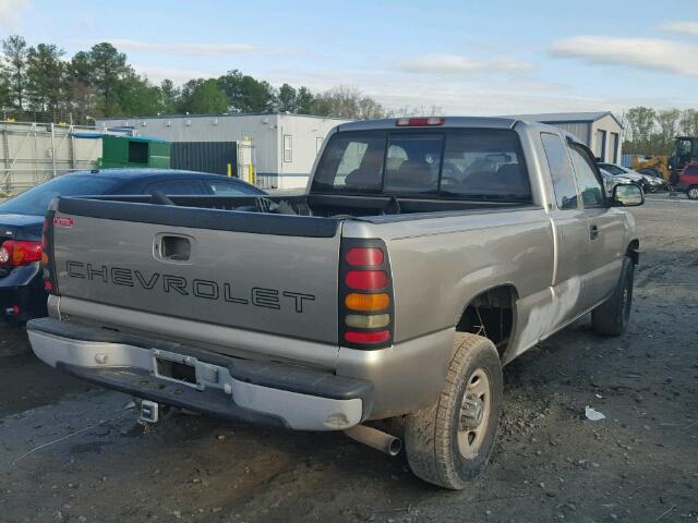 1GCFC29T9XZ104843 - 1999 CHEVROLET SILVERADO TAN photo 4