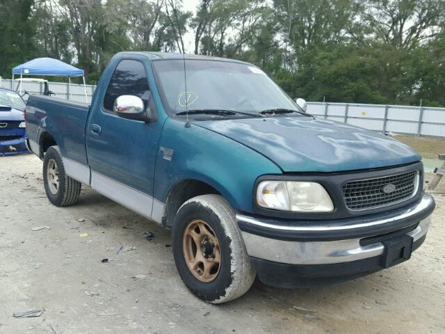 1FTZF1763WNB97733 - 1998 FORD F150 GREEN photo 1