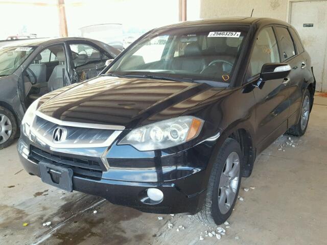 5J8TB18267A007561 - 2007 ACURA RDX BLACK photo 2