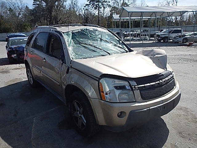 2CNDL63F256051859 - 2005 CHEVROLET EQUINOX BEIGE photo 1