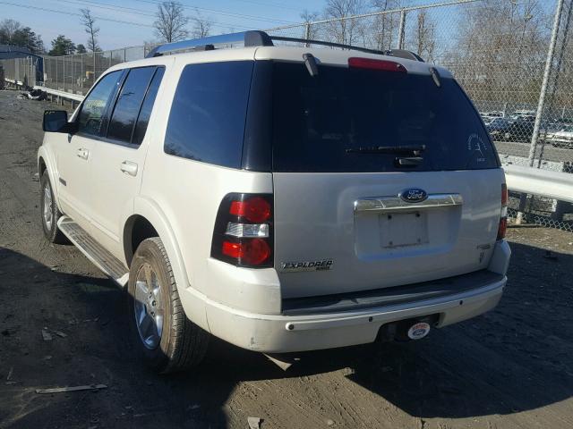 1FMEU75806ZA03935 - 2006 FORD EXPLORER L WHITE photo 3