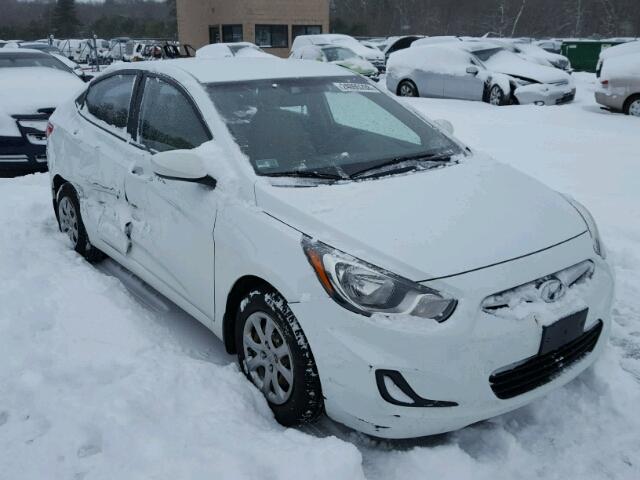 KMHCT4AE9CU196535 - 2012 HYUNDAI ACCENT GLS WHITE photo 1