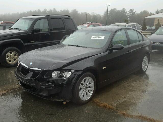 WBAVB17586NK39814 - 2006 BMW 325 I AUTO BLACK photo 2