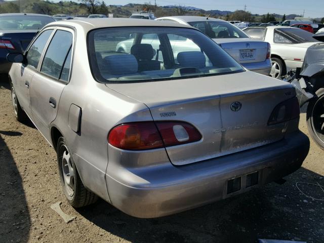 1NXBR12E6WZ067115 - 1998 TOYOTA COROLLA VE GOLD photo 3