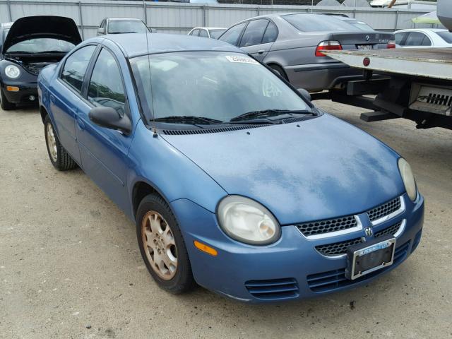 1B3ES56C83D224193 - 2003 DODGE NEON SXT BLUE photo 1