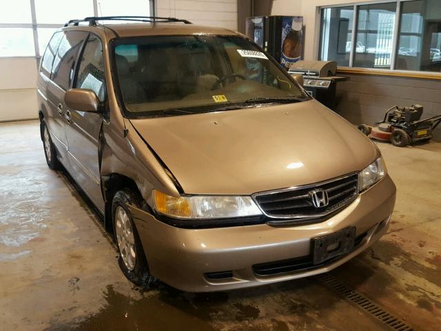 5FNRL18034B018461 - 2004 HONDA ODYSSEY EX BEIGE photo 1