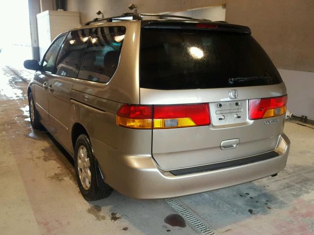 5FNRL18034B018461 - 2004 HONDA ODYSSEY EX BEIGE photo 3