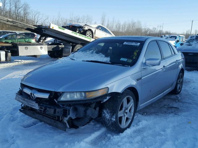 19UUA66284A053072 - 2004 ACURA TL GRAY photo 2