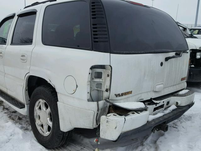 1GKEK63U84J142120 - 2004 GMC YUKON DENA WHITE photo 9