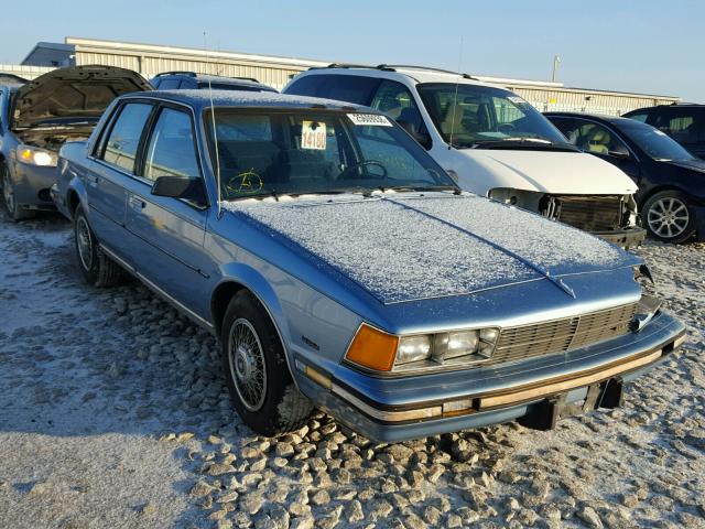 1G4AL5136JT448319 - 1988 BUICK CENTURY LI BLUE photo 1