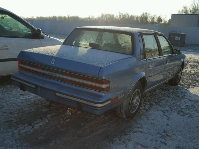 1G4AL5136JT448319 - 1988 BUICK CENTURY LI BLUE photo 4