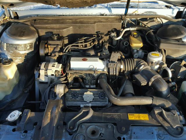 1G4AL5136JT448319 - 1988 BUICK CENTURY LI BLUE photo 7