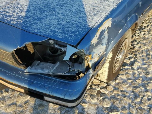 1G4AL5136JT448319 - 1988 BUICK CENTURY LI BLUE photo 9