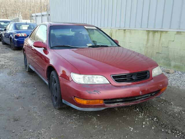 19UYA1243VL011782 - 1997 ACURA 2.2CL RED photo 1