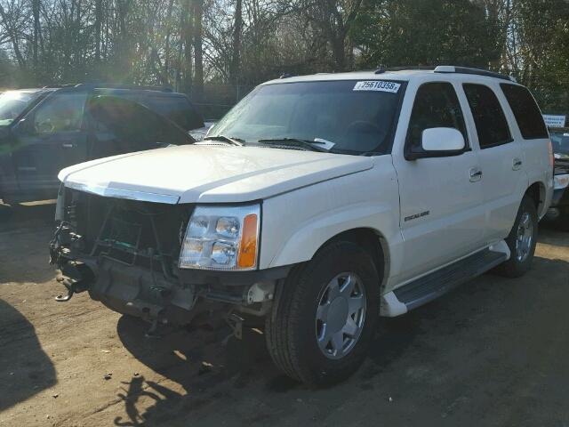 1GYEC63T13R302932 - 2003 CADILLAC ESCALADE L WHITE photo 2