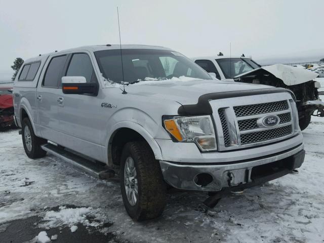 1FTFW1EV4AFD26109 - 2010 FORD F150 SUPER SILVER photo 1