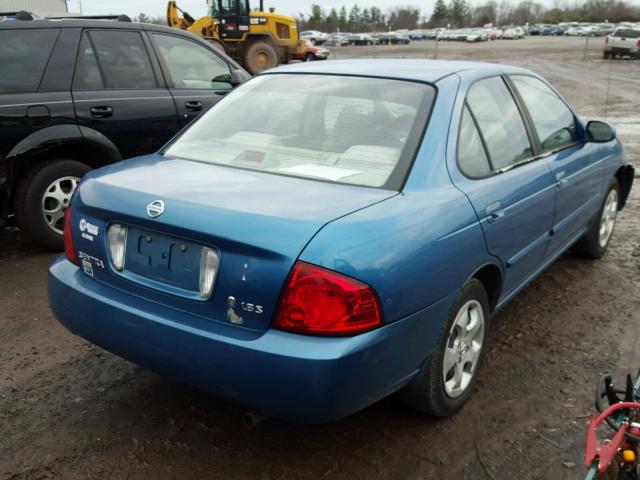 3N1CB51D34L872299 - 2004 NISSAN SENTRA 1.8 TEAL photo 4