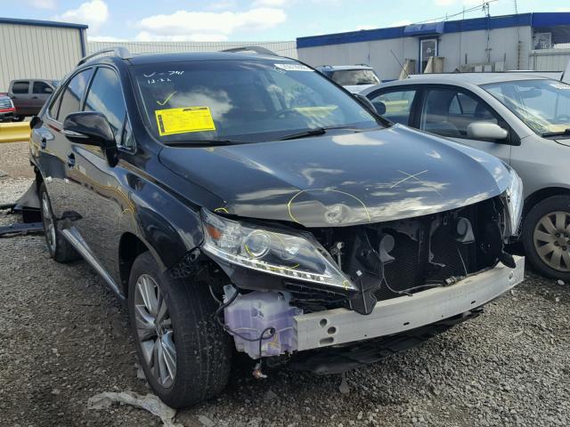 2T2ZK1BA4DC115513 - 2013 LEXUS RX 350 BLACK photo 1