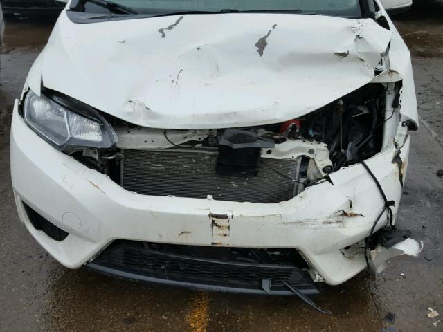 3HGGK5H52FM785313 - 2015 HONDA FIT LX Blanc photo 7