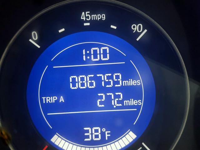 3HGGK5H52FM785313 - 2015 HONDA FIT LX Blanc photo 8