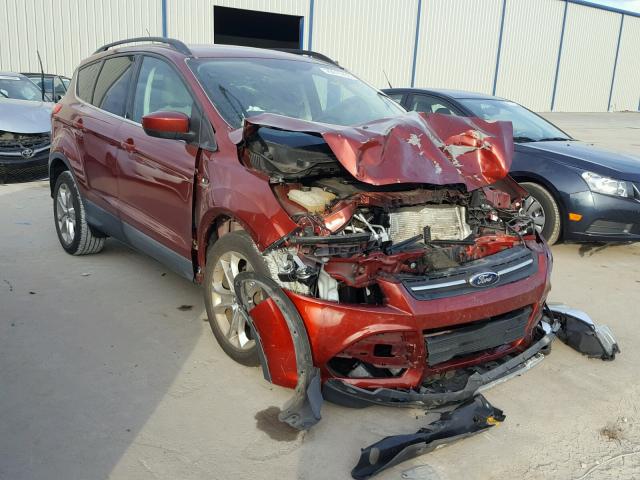 1FMCU0GX1EUA74365 - 2014 FORD ESCAPE SE RED photo 1