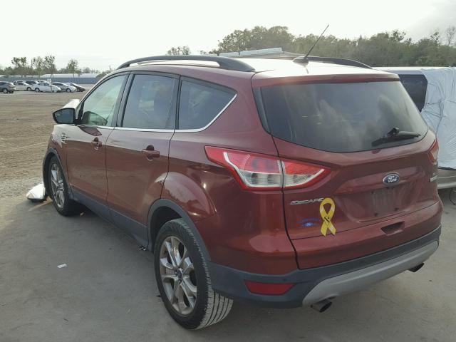 1FMCU0GX1EUA74365 - 2014 FORD ESCAPE SE RED photo 3