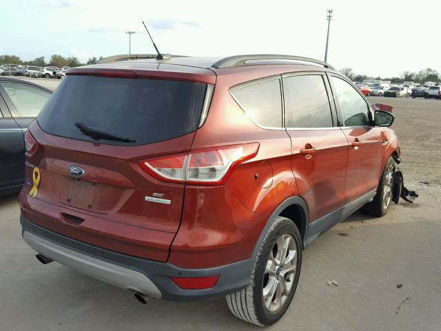 1FMCU0GX1EUA74365 - 2014 FORD ESCAPE SE RED photo 4