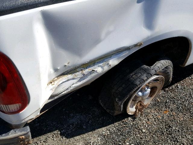 1FTZX1722WNC13060 - 1998 FORD F150 WHITE photo 9