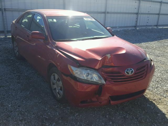4T4BE46K49R061921 - 2009 TOYOTA CAMRY BASE RED photo 1