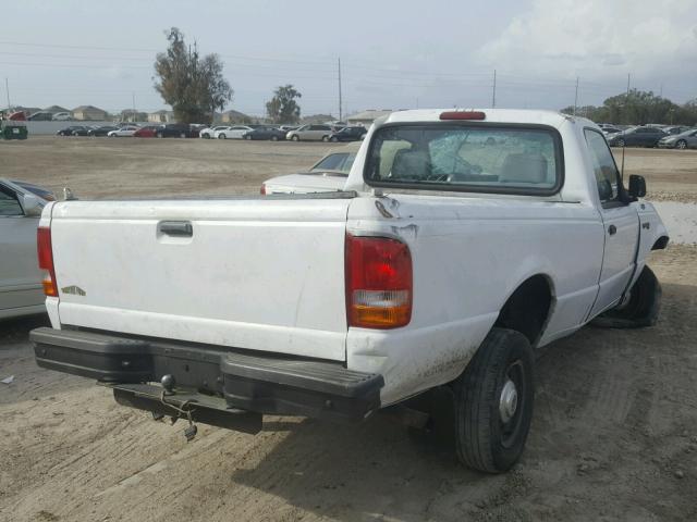 1FTCR10U4PPA76494 - 1993 FORD RANGER WHITE photo 4