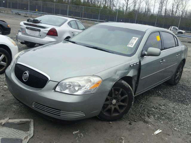 1G4HD57276U226240 - 2006 BUICK LUCERNE CX GREEN photo 2