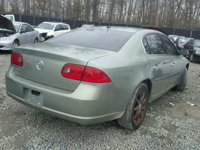 1G4HD57276U226240 - 2006 BUICK LUCERNE CX GREEN photo 4