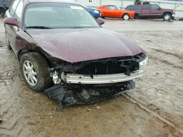 1G4HP52K844174788 - 2004 BUICK LESABRE CU BURGUNDY photo 9