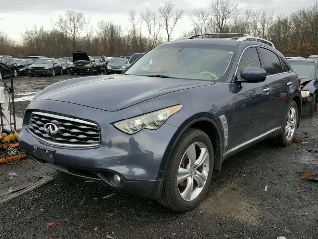 JNRAS18W69M152710 - 2009 INFINITI FX35 GRAY photo 2