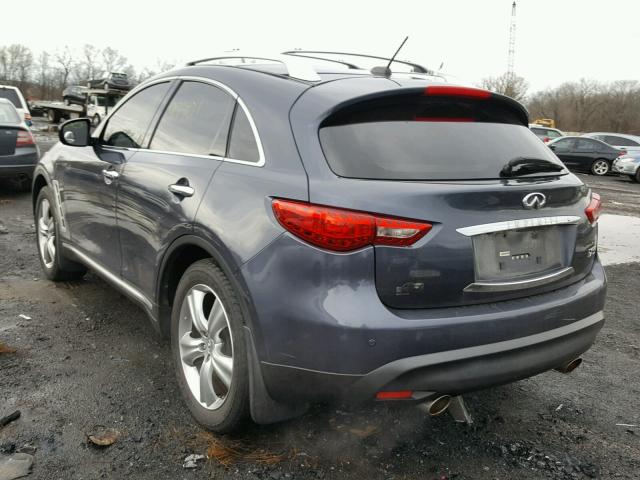 JNRAS18W69M152710 - 2009 INFINITI FX35 GRAY photo 3