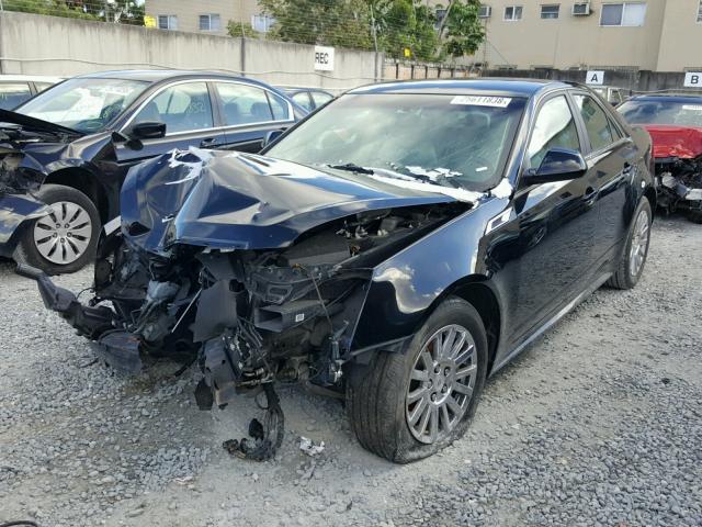 1G6DA5EY6B0112124 - 2011 CADILLAC CTS BLACK photo 2