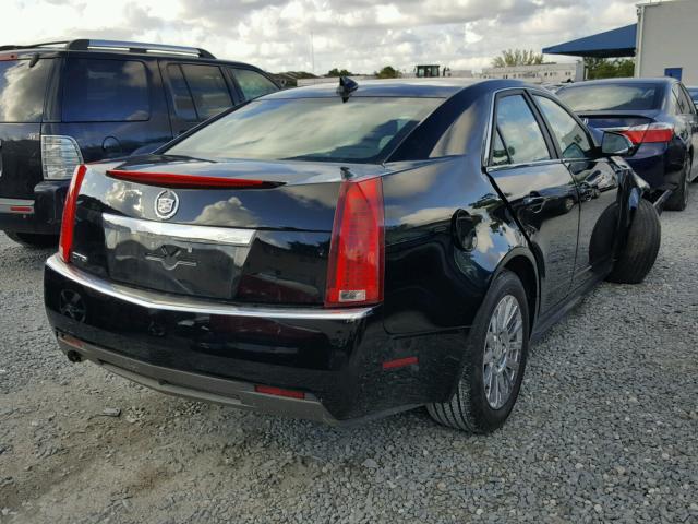 1G6DA5EY6B0112124 - 2011 CADILLAC CTS BLACK photo 4