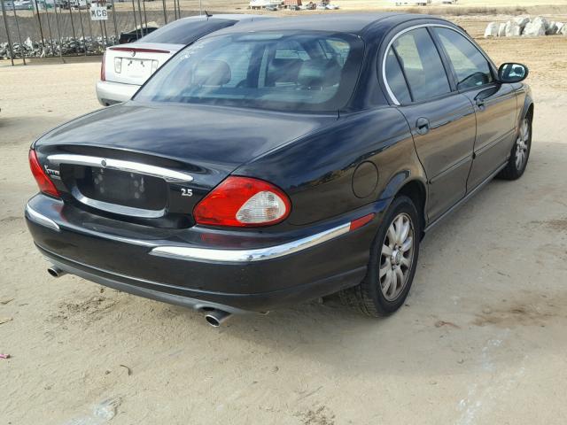 SAJEA51D13XD50965 - 2003 JAGUAR X-TYPE 2.5 BLACK photo 4