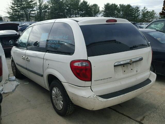 1A4GJ45R47B120242 - 2007 CHRYSLER TOWN & COU WHITE photo 3