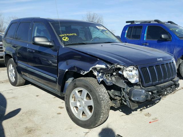 1J8GS48K48C246672 - 2008 JEEP GRAND CHER BLUE photo 1